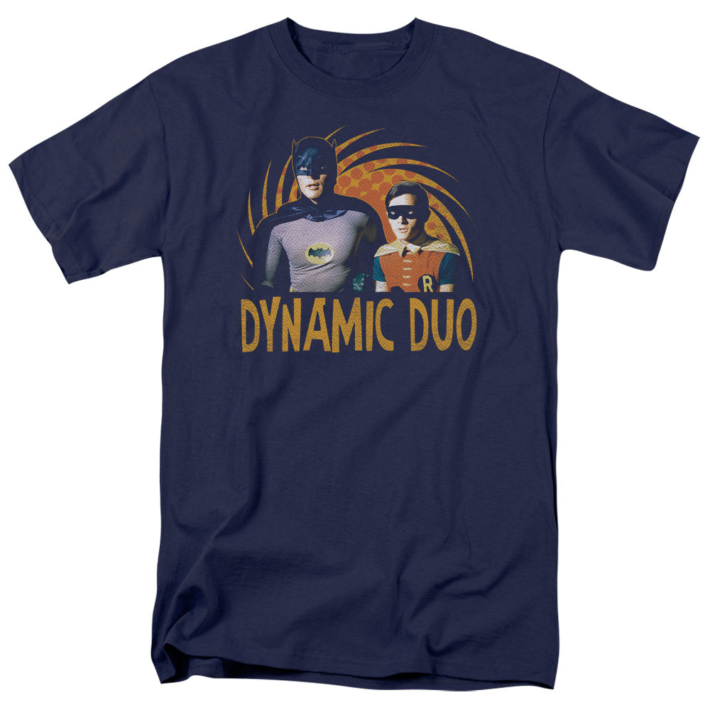 Batman Classic TV Series Dynamic Men's 18/1 Cotton Short-Sleeve T-Shirt