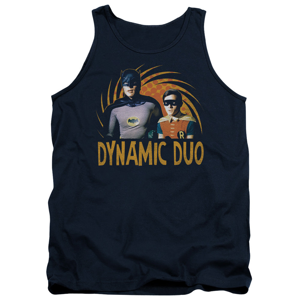 Batman Classic TV Series Dynamic Men's 18/1 Cotton Tank Top