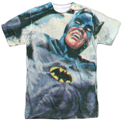 Batman Classic TV Series Foliage Men's Regular Fit Polyester Short-Sleeve T-Shirt