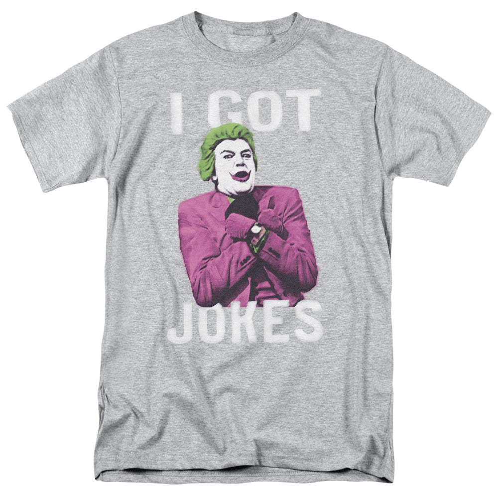 Batman Classic TV Series Got Jokes Men's 18/1 Cotton Short-Sleeve T-Shirt