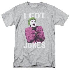Batman Classic TV Series Got Jokes Men's 18/1 Cotton Short-Sleeve T-Shirt