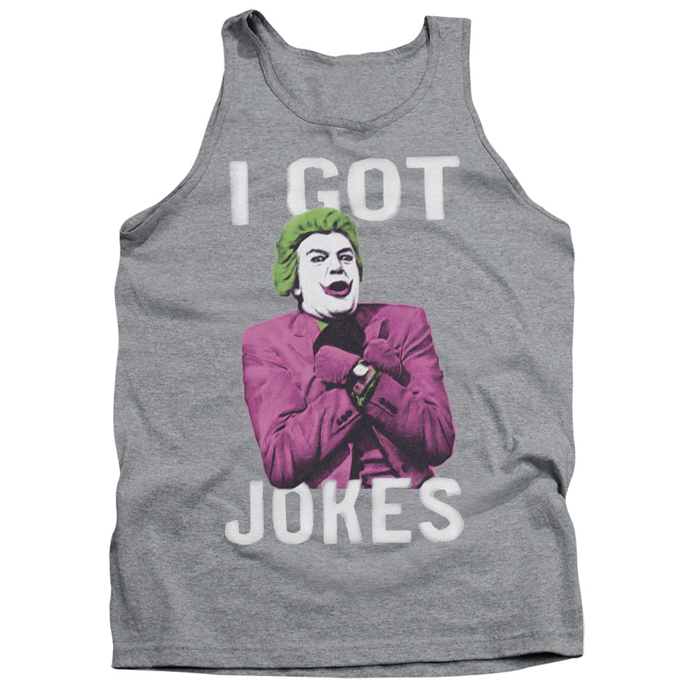 Batman Classic TV Series Got Jokes Men's 18/1 Cotton Tank Top