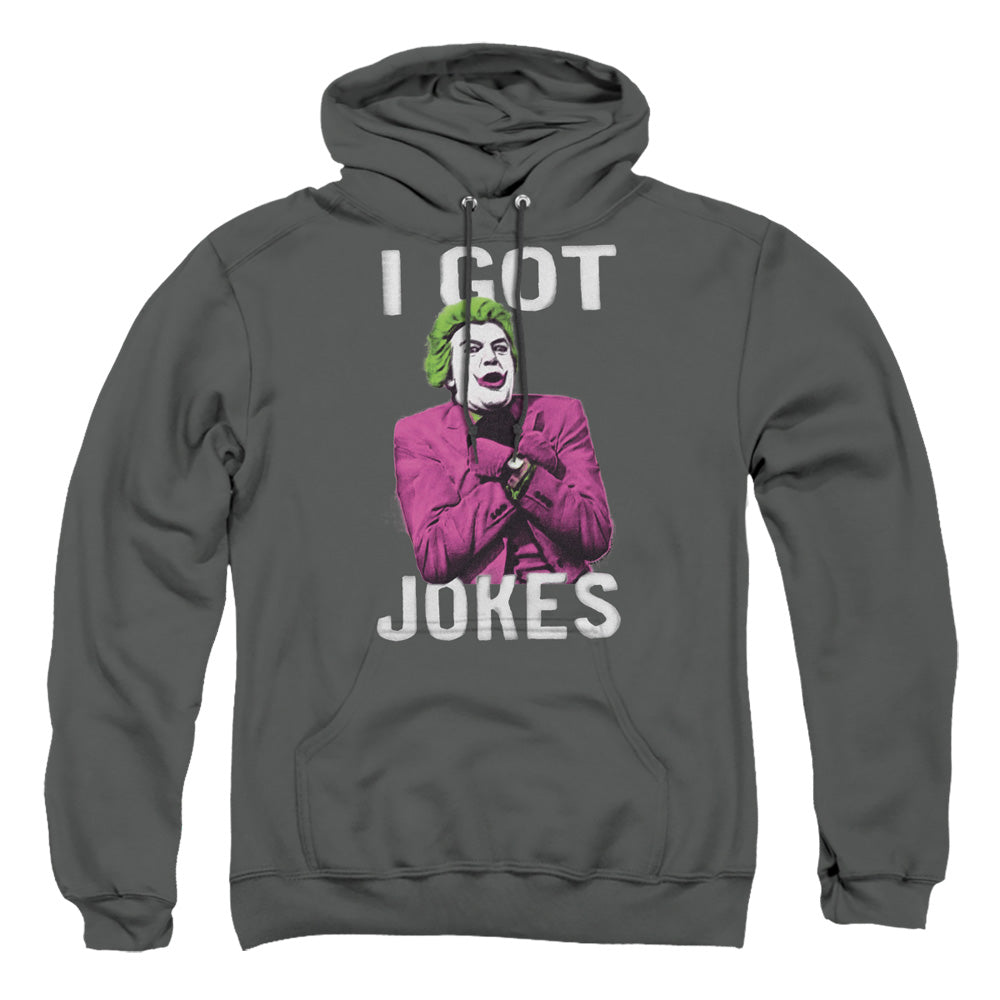 Batman Classic TV Series Got Jokes Men's Pull-Over 75 25 Poly Hoodie