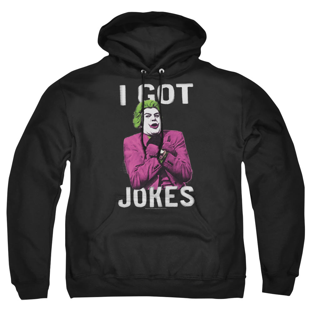 Batman Classic TV Series Got Jokes Men's Pull-Over 75 25 Poly Hoodie