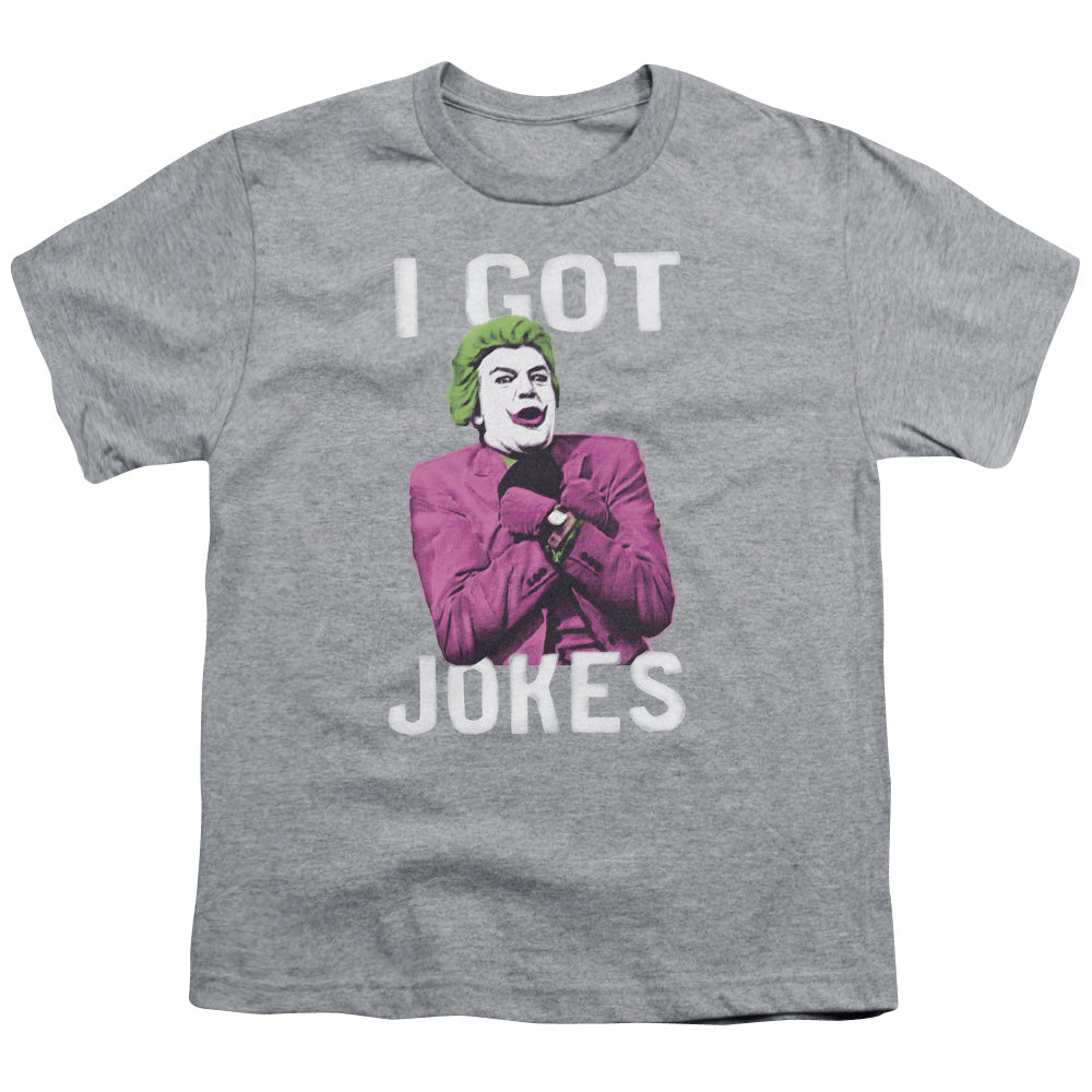 Batman Classic TV Series Got Jokes Youth 18/1 100% Cotton Short-Sleeve T-Shirt