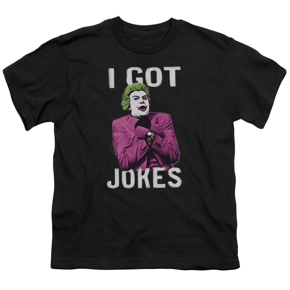 Batman Classic TV Series Got Jokes Youth 18/1 100% Cotton Short-Sleeve T-Shirt