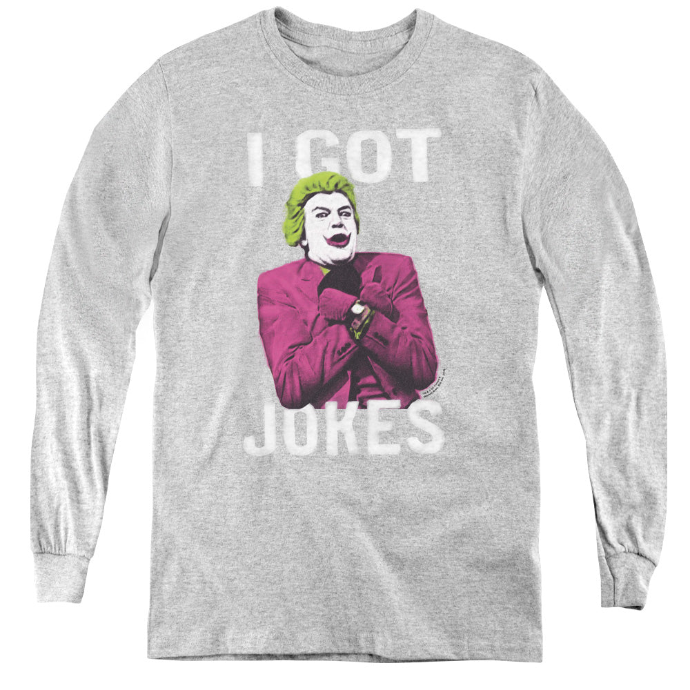 Batman Classic TV Series Got Jokes Youth Long-Sleeve T-Shirt