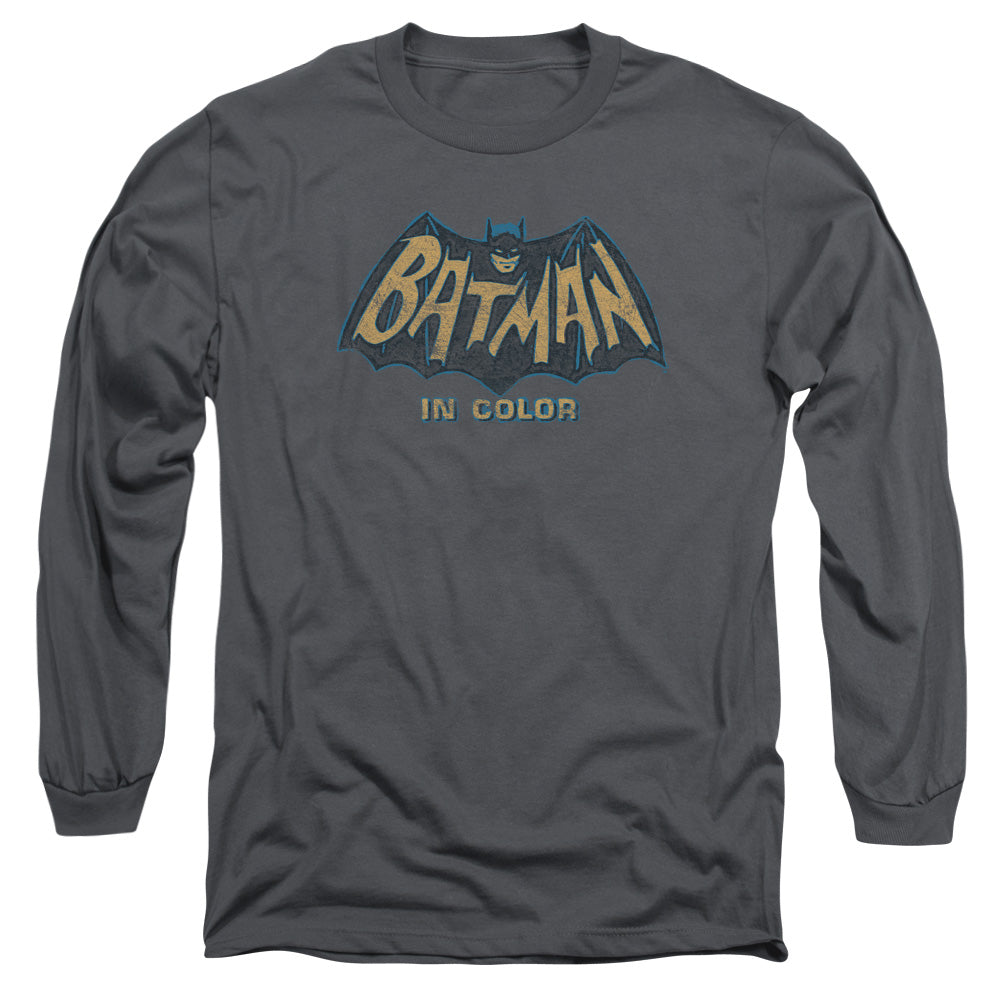 Batman Classic TV Series In Color Men's 18/1 Cotton Long-Sleeve T-Shirt