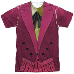 Batman Classic TV Series Joker Uniform Men's Regular Fit Polyester Short-Sleeve T-Shirt