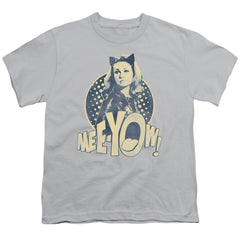 Batman Classic TV Series Meeyow! Youth 18/1 100% Cotton Short-Sleeve T-Shirt