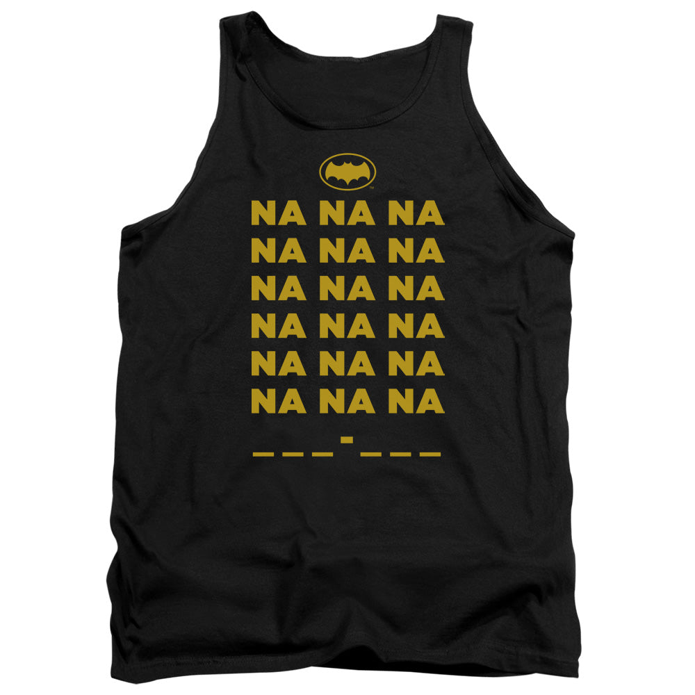 Batman Classic TV Series Na Na Na Men's 18/1 Cotton Tank Top