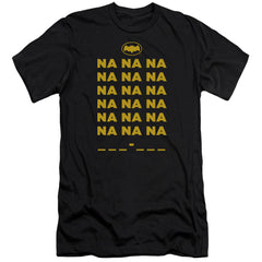 Batman Classic TV Series Na Na Na Men's Ultra-Soft 30/1 Cotton Slim Short-Sleeve T-Shirt