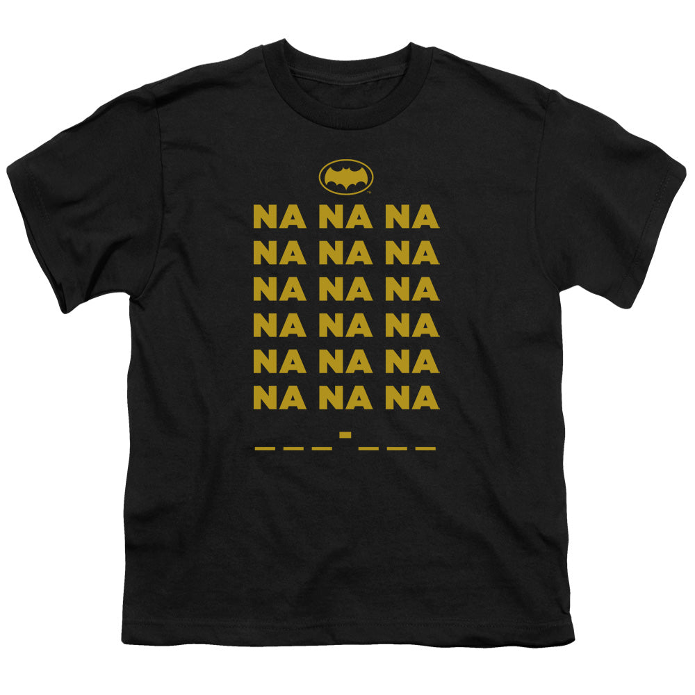 Batman Classic TV Series Na Na Na Youth 18/1 100% Cotton Short-Sleeve T-Shirt