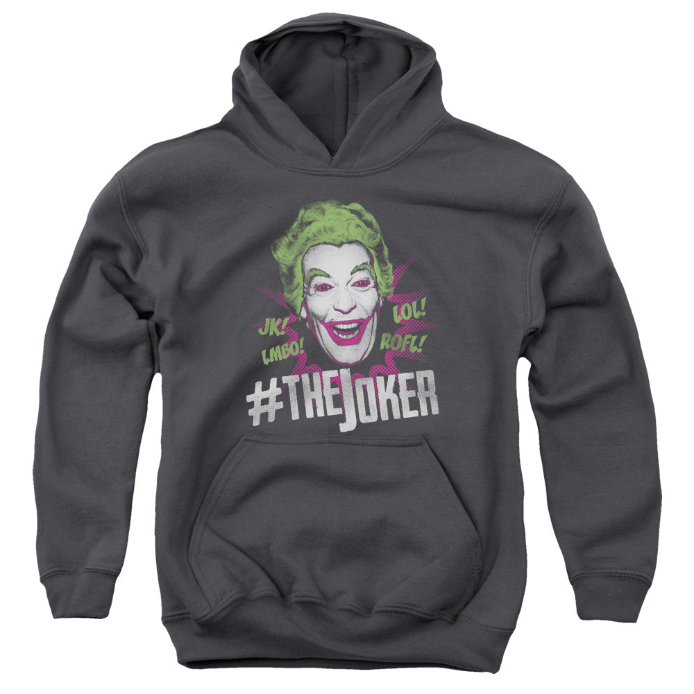 Batman Classic TV Series #Joker Youth Cotton Poly Pull-Over Hoodie