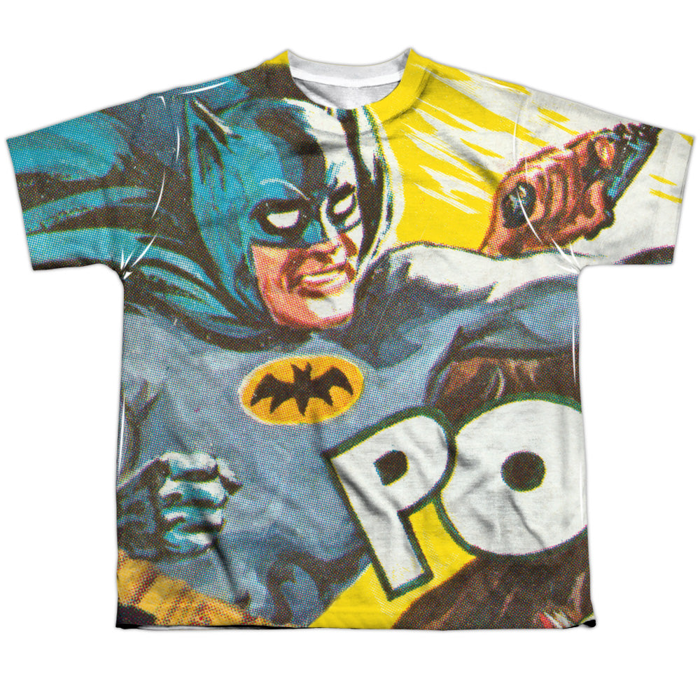 Batman Classic TV Series On The Chin Youth Regular Fit Poly Short-Sleeve T-Shirt