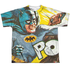 Batman Classic TV Series On The Chin Youth Regular Fit Poly Short-Sleeve T-Shirt