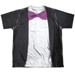 Batman Classic TV Series Penguin Uniform Youth Regular Fit Poly Short-Sleeve T-Shirt