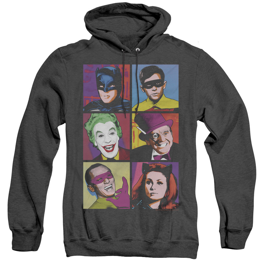 Batman Classic TV Series Pop Cast Men's Pull-Over Hoodie
