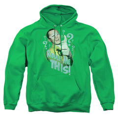 Batman Classic TV Series Riddle Me This Men's Pull-Over 75 25 Poly Hoodie