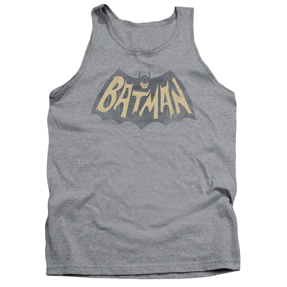 Batman Classic TV Series Show Logo Men's 18/1 Cotton Tank Top