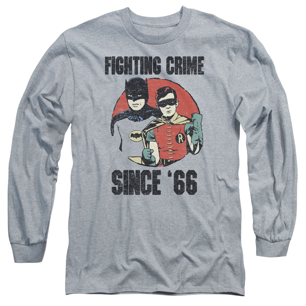 Batman Classic TV Series Since 66 Men's 18/1 Cotton Long-Sleeve T-Shirt