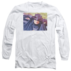 Batman Classic TV Series Smooth Groove Men's 18/1 Cotton Long-Sleeve T-Shirt