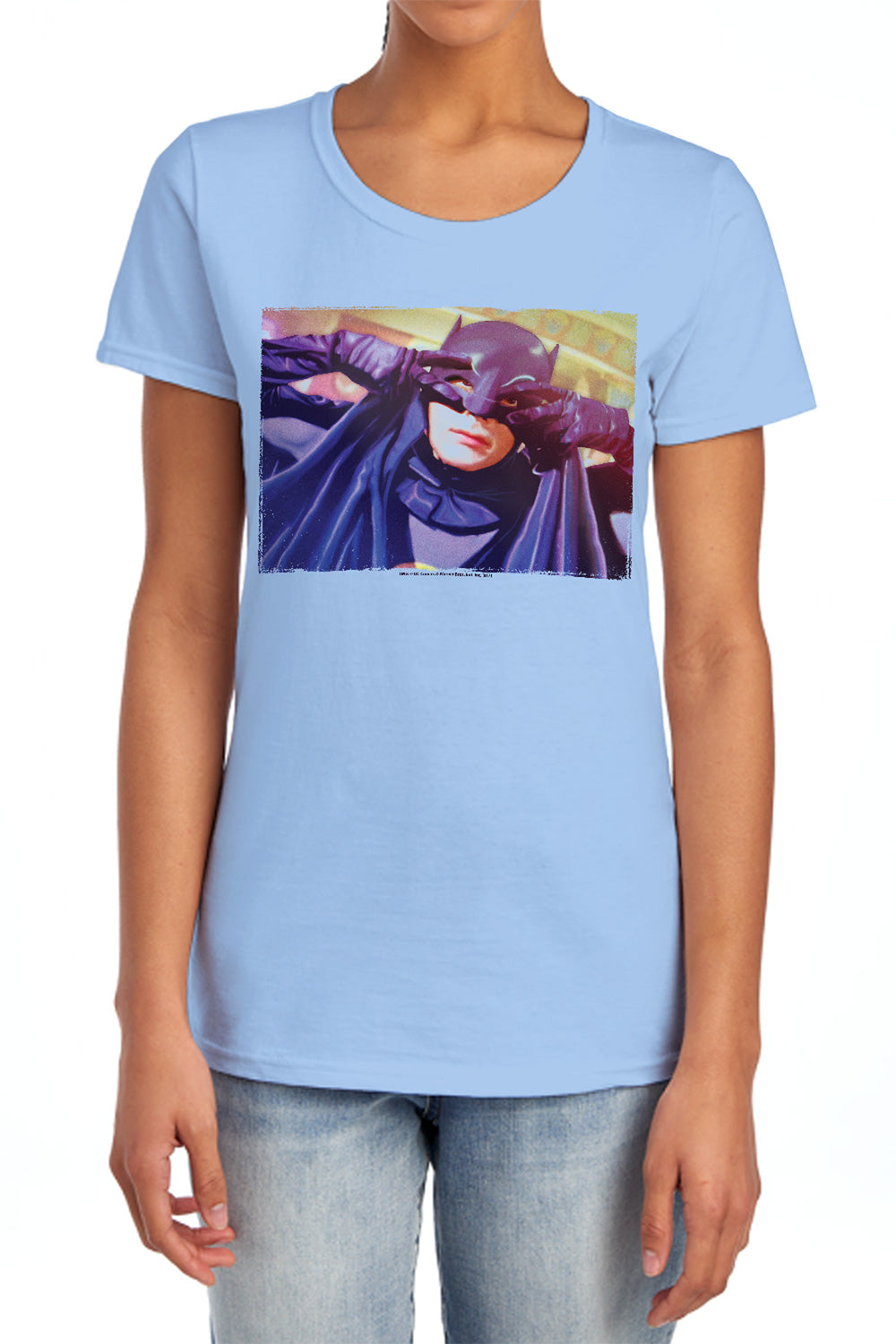 Batman Classic TV Series Smooth Groove Women's 18/1 Cotton Short-Sleeve T-Shirt
