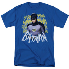 Batman Classic TV Series Theme Song Men's 18/1 Cotton Short-Sleeve T-Shirt