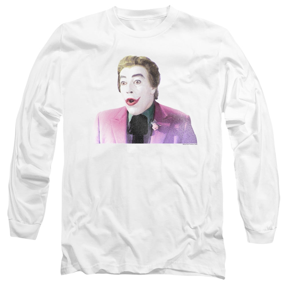 Batman Classic TV Series Thrilled Men's 18/1 Cotton Long-Sleeve T-Shirt