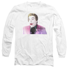 Batman Classic TV Series Thrilled Men's 18/1 Cotton Long-Sleeve T-Shirt