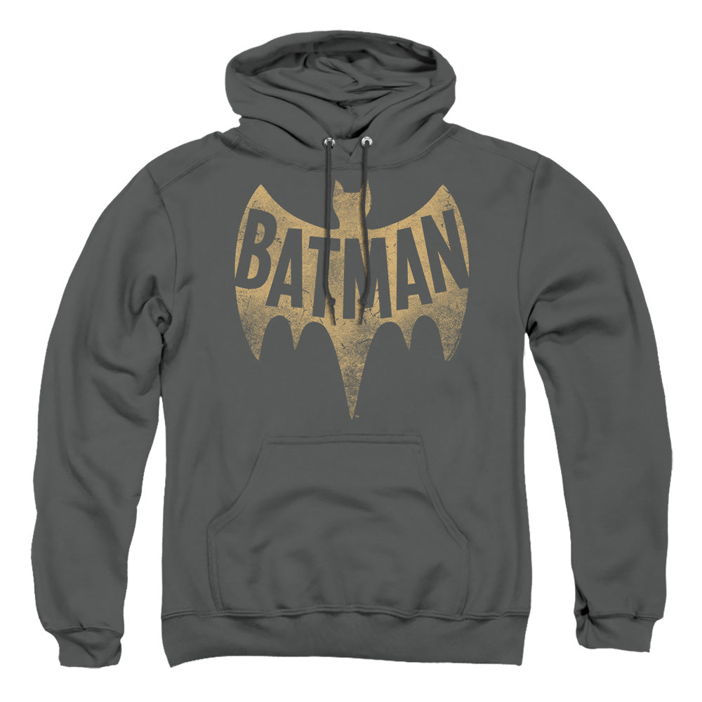 Batman Classic TV Series Vintage Logo Men's Pull-Over 75 25 Poly Hoodie
