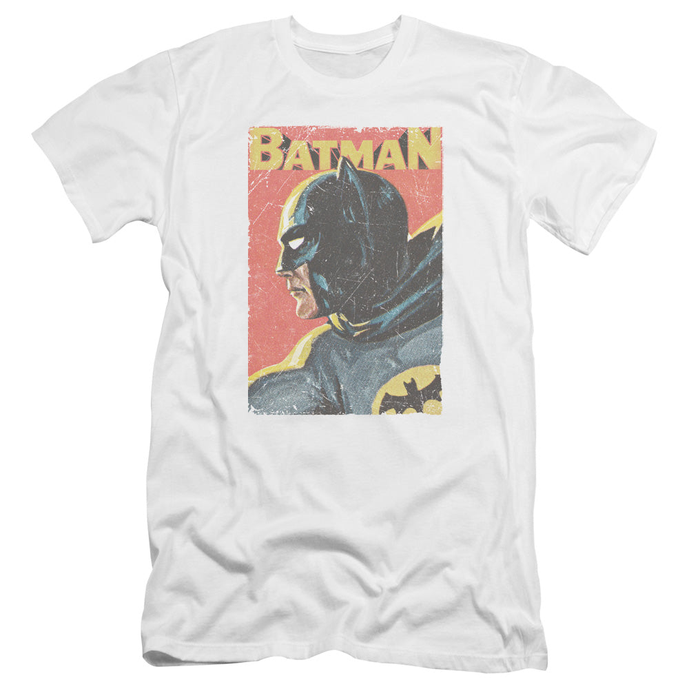 Batman Classic TV Series Vintman Men's Ultra-Soft 30/1 Cotton Slim Short-Sleeve T-Shirt