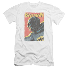 Batman Classic TV Series Vintman Men's Ultra-Soft 30/1 Cotton Slim Short-Sleeve T-Shirt