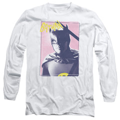 Batman Classic TV Series Wayne 80S Men's 18/1 Cotton Long-Sleeve T-Shirt