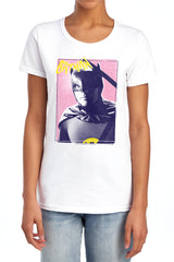 Batman Classic TV Series Wayne 80S Women's 18/1 Cotton Short-Sleeve T-Shirt