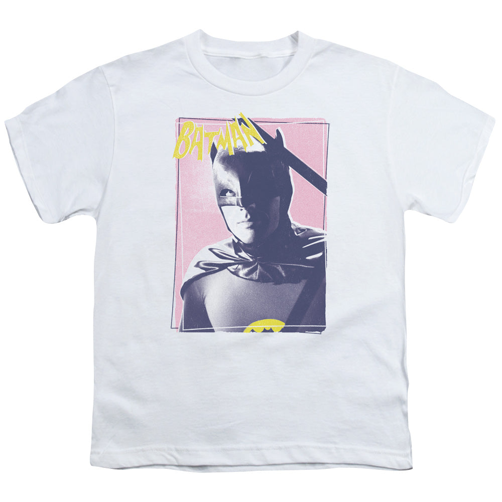 Batman Classic TV Series Wayne 80S Youth 18/1 100% Cotton Short-Sleeve T-Shirt