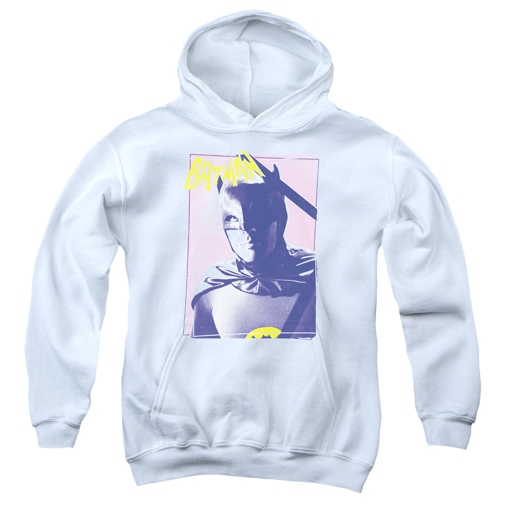Batman Classic TV Series Wayne 80S Youth Cotton Poly Pull-Over Hoodie