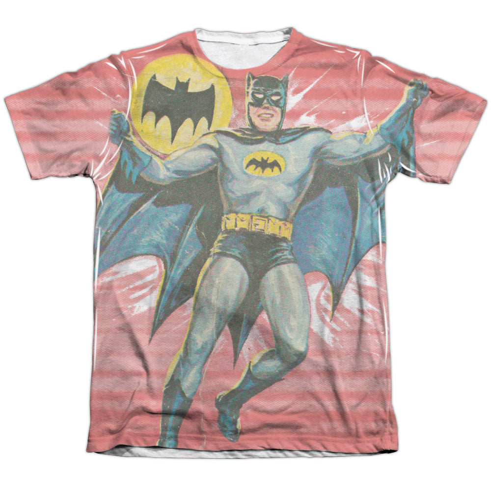 Batman Classic TV Series Wrong Question Men's Regular Fit Poly Cotton Short-Sleeve T-Shirt