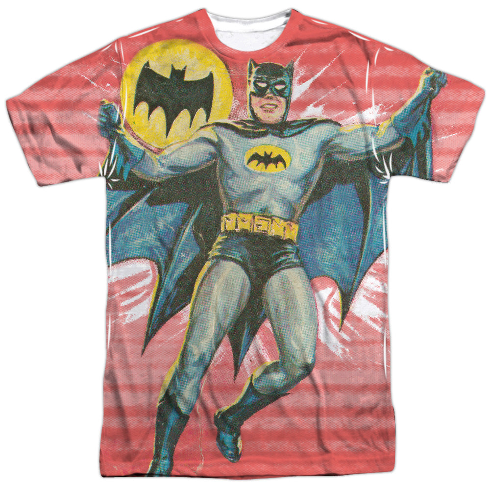 Batman Classic TV Series Wrong Question Men's Regular Fit Polyester Short-Sleeve T-Shirt