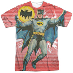 Batman Classic TV Series Wrong Question Men's Regular Fit Polyester Short-Sleeve T-Shirt