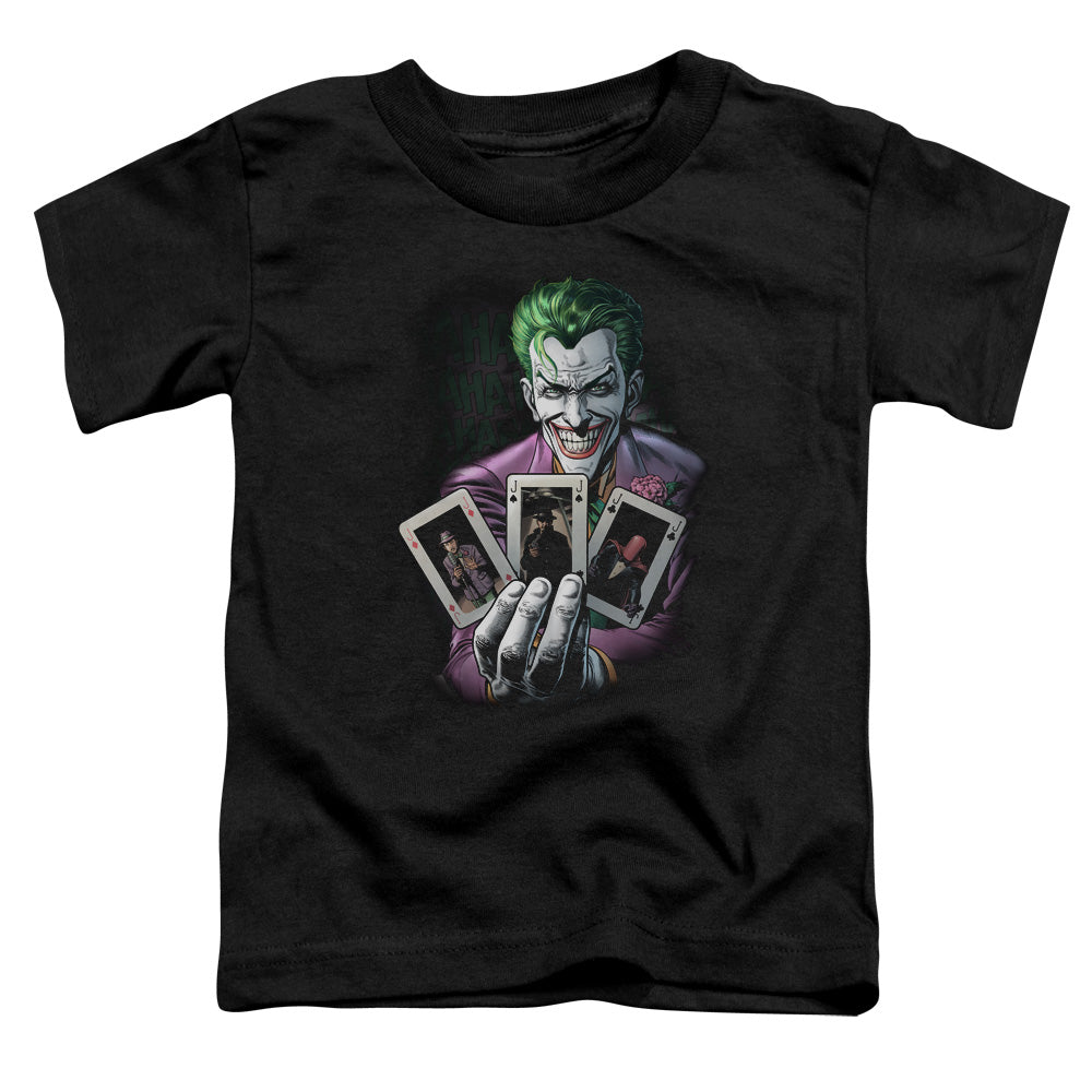 Batman Comics 3 Of A Kind Toddler 18/1 Cotton Short-Sleeve T-Shirt