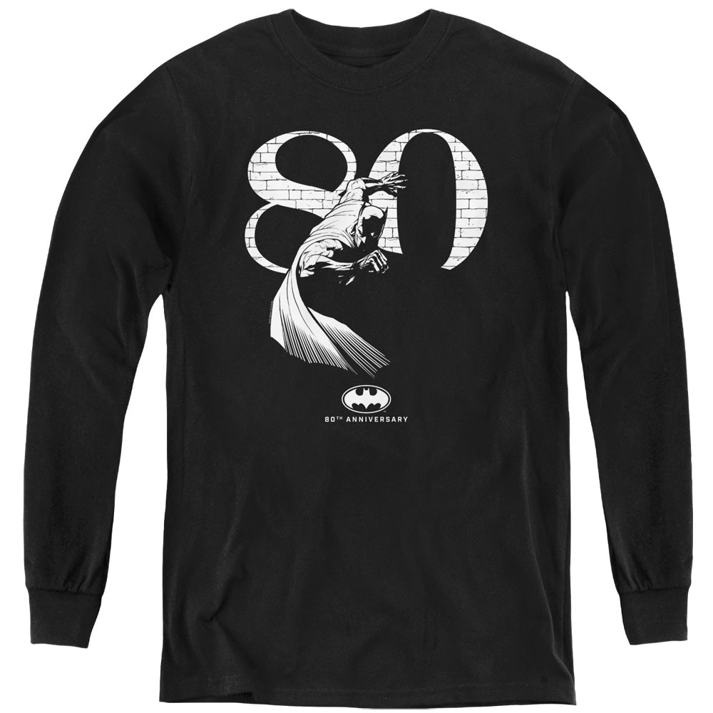 Batman Comics 80 Wall Youth Long-Sleeve T-Shirt