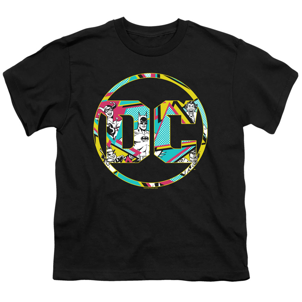 Batman Comics 80S Bat Logo Youth 18/1 100% Cotton Short-Sleeve T-Shirt