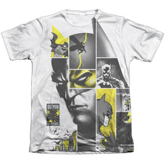 Batman Comics 80Th Panels Men's Regular Fit Poly Cotton Short-Sleeve T-Shirt