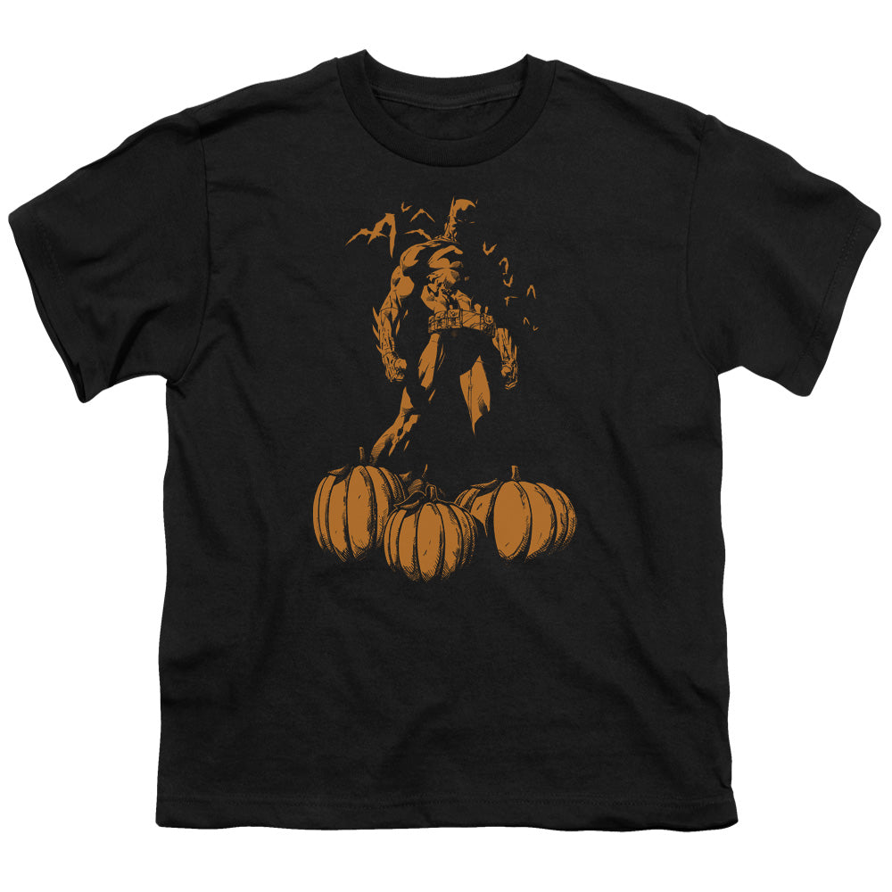 Batman Comics A Bat Among Pumpkins Youth 18/1 100% Cotton Short-Sleeve T-Shirt