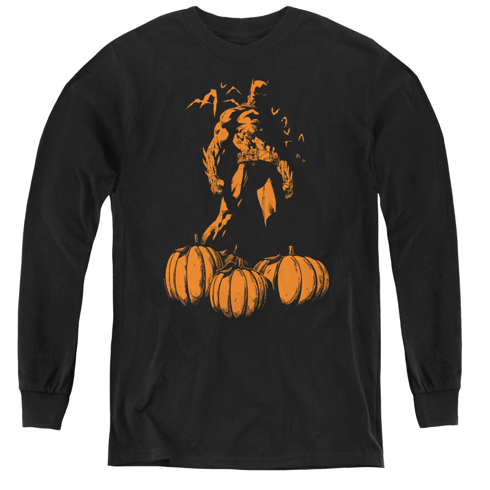 Batman Comics A Bat Among Pumpkins Youth Long-Sleeve T-Shirt
