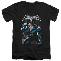 Batman Comics A Legacy Men's 30/1 Cotton Slim V-Neck T-Shirt