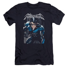 Batman Comics A Legacy Men's Ultra-Soft 30/1 Cotton Slim Short-Sleeve T-Shirt