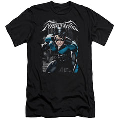 Batman Comics A Legacy Men's Ultra-Soft 30/1 Cotton Slim Short-Sleeve T-Shirt