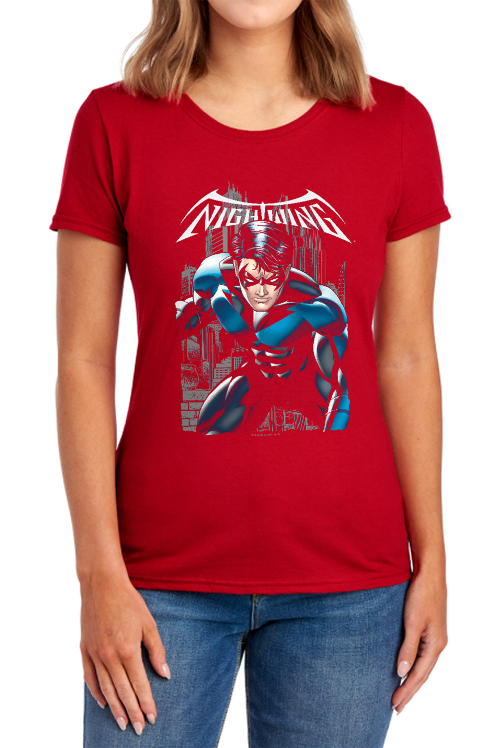 Batman Comics A Legacy Women's 18/1 Cotton Short-Sleeve T-Shirt